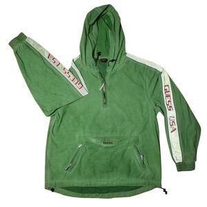 Guess x Sean Wotherspoon Farmers Market Anorak Windbreaker Jacket Mens Large